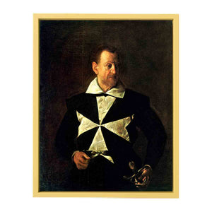 Portrait of Fra Antonio Martelli By Caravaggio