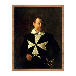 Portrait of Fra Antonio Martelli By Caravaggio