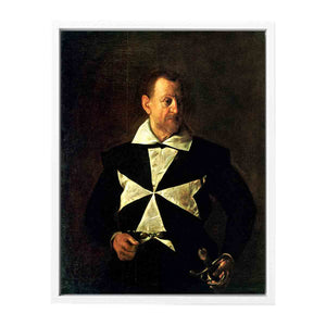 Portrait of Fra Antonio Martelli By Caravaggio
