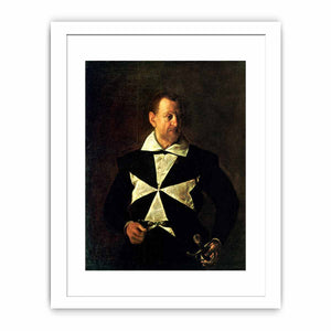 Portrait of Fra Antonio Martelli By Caravaggio