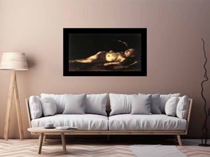 Sleeping Cupid By Caravaggio
