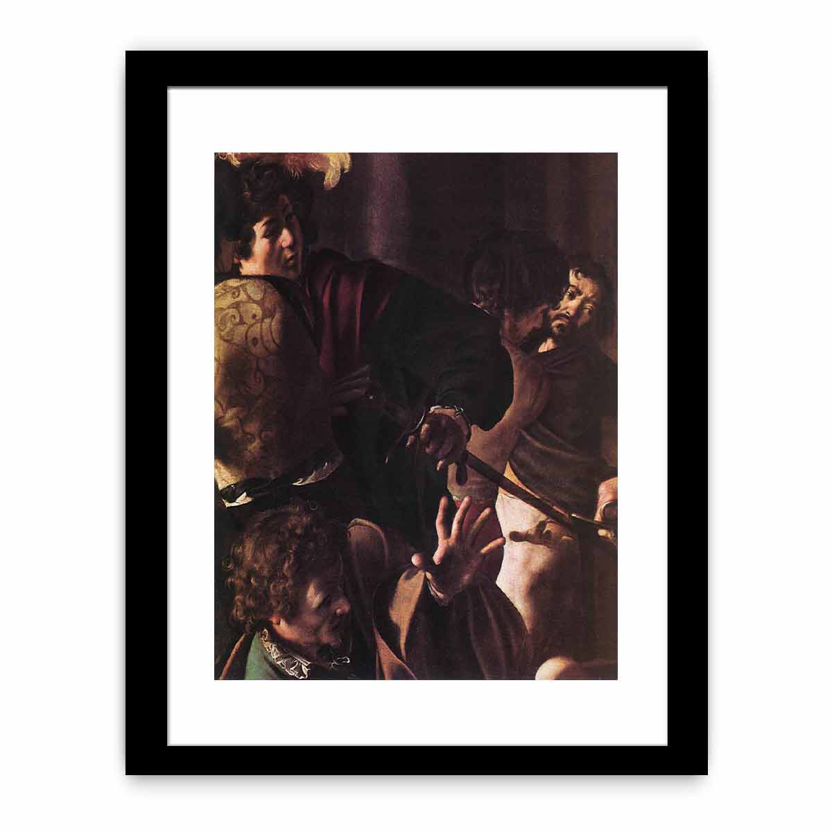 The Martyrdom of St Matthew (detail) By Caravaggio