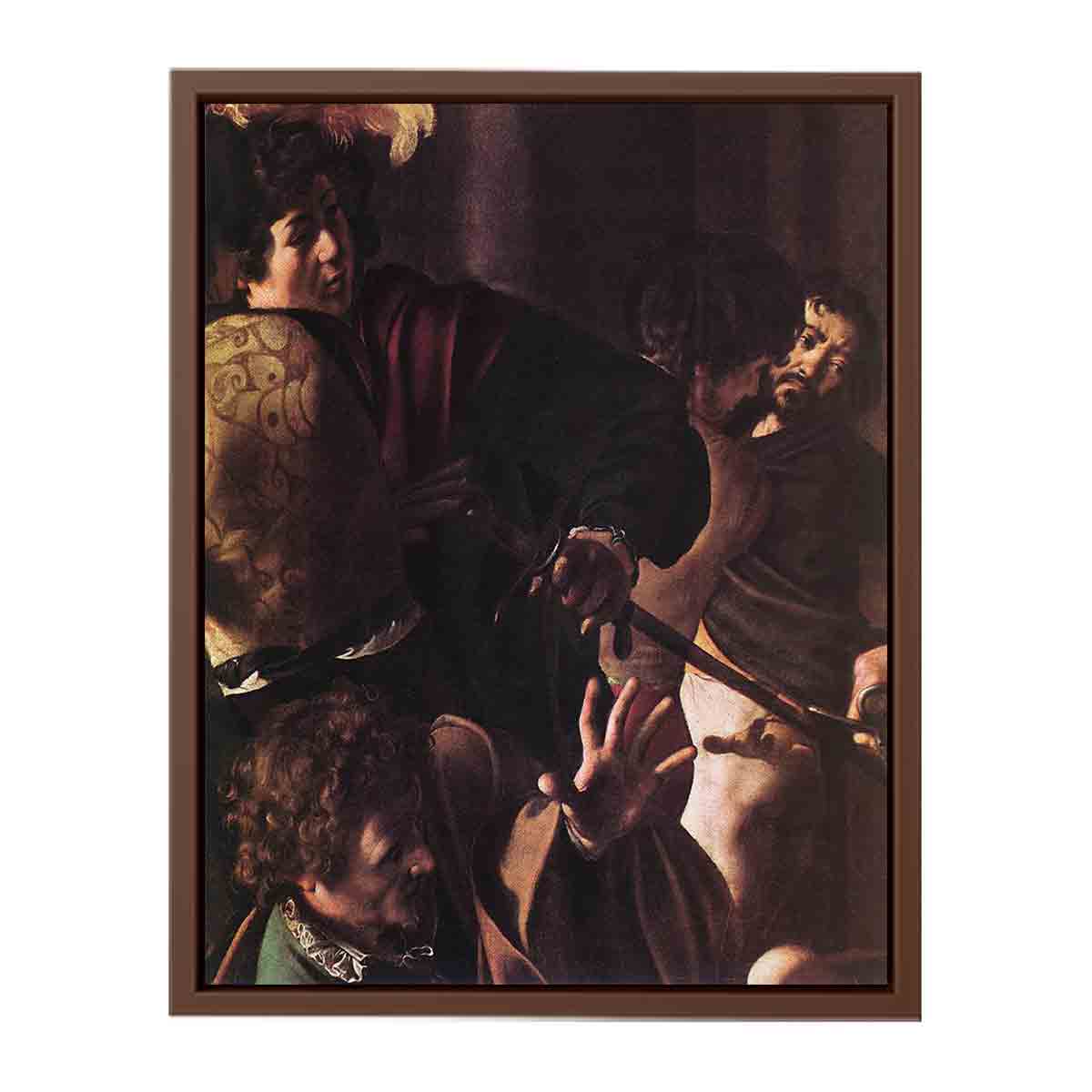 The Martyrdom of St Matthew (detail) By Caravaggio