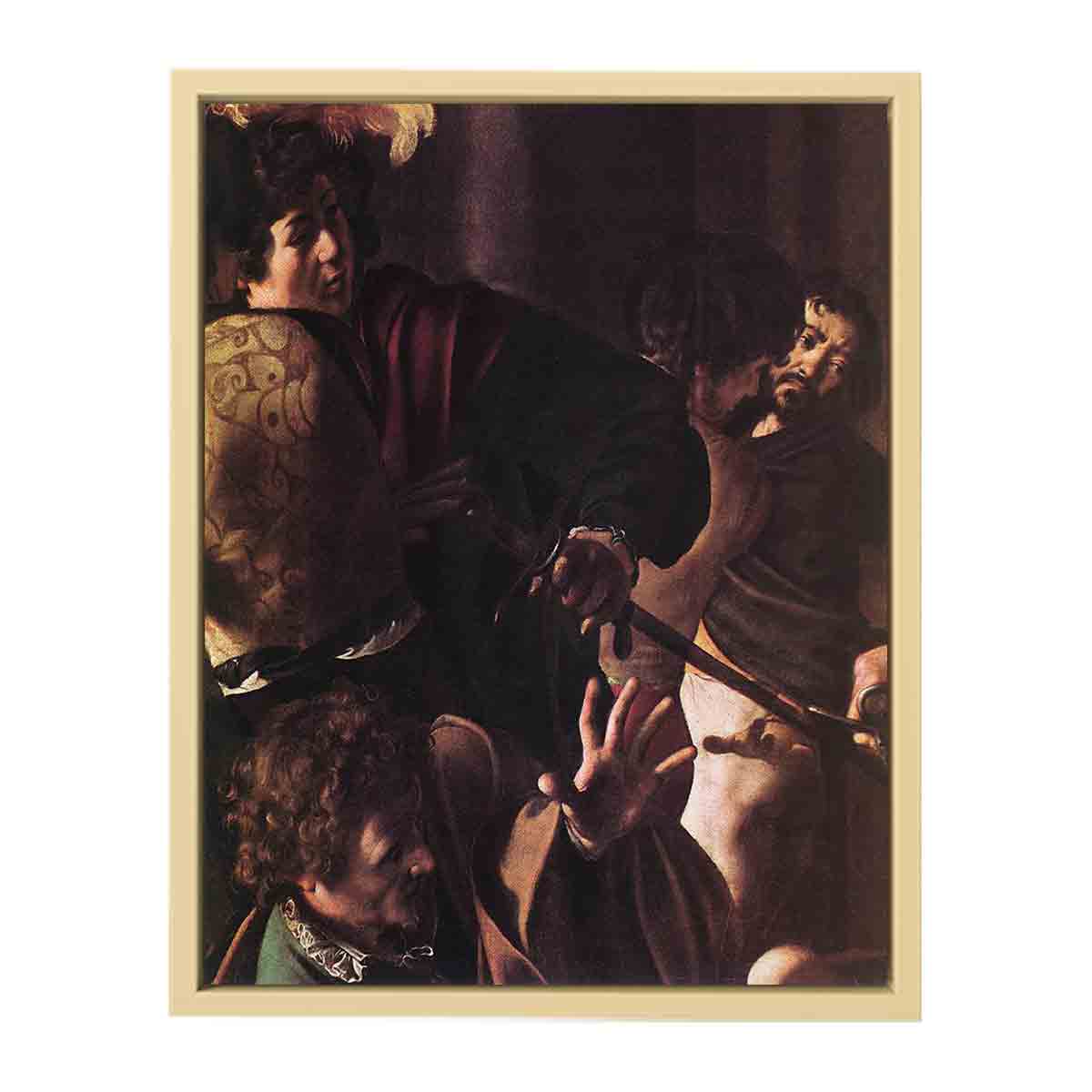 The Martyrdom of St Matthew (detail) By Caravaggio