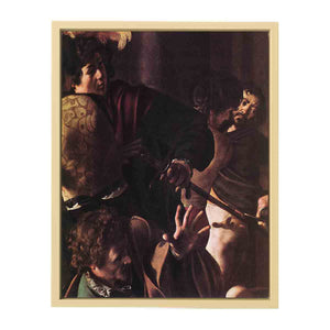 The Martyrdom of St Matthew (detail) By Caravaggio