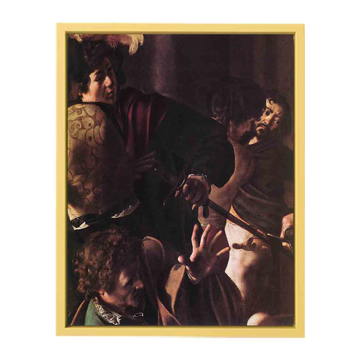 The Martyrdom of St Matthew (detail) By Caravaggio
