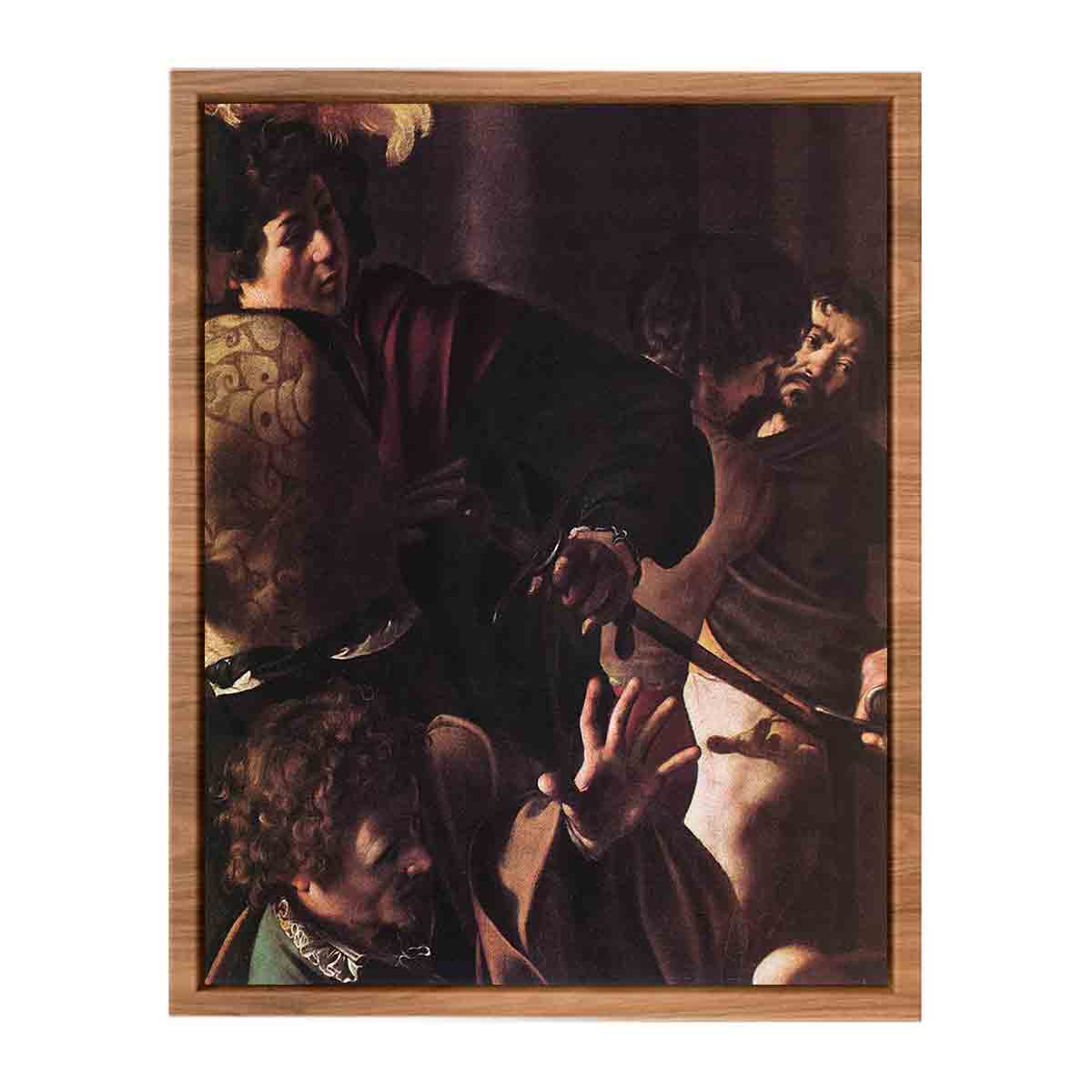 The Martyrdom of St Matthew (detail) By Caravaggio