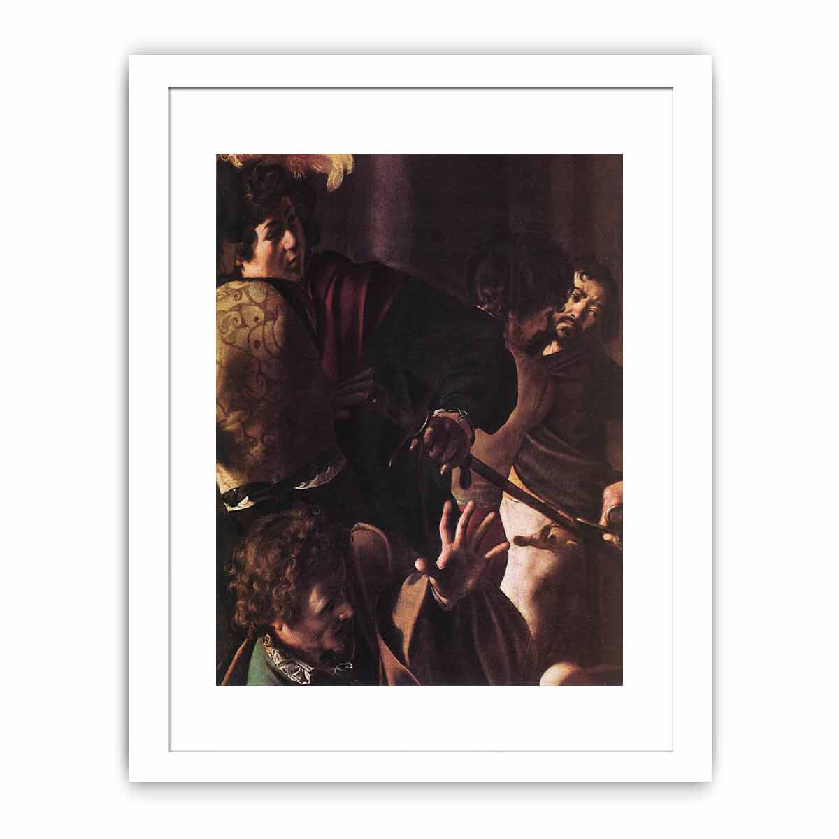 The Martyrdom of St Matthew (detail) By Caravaggio