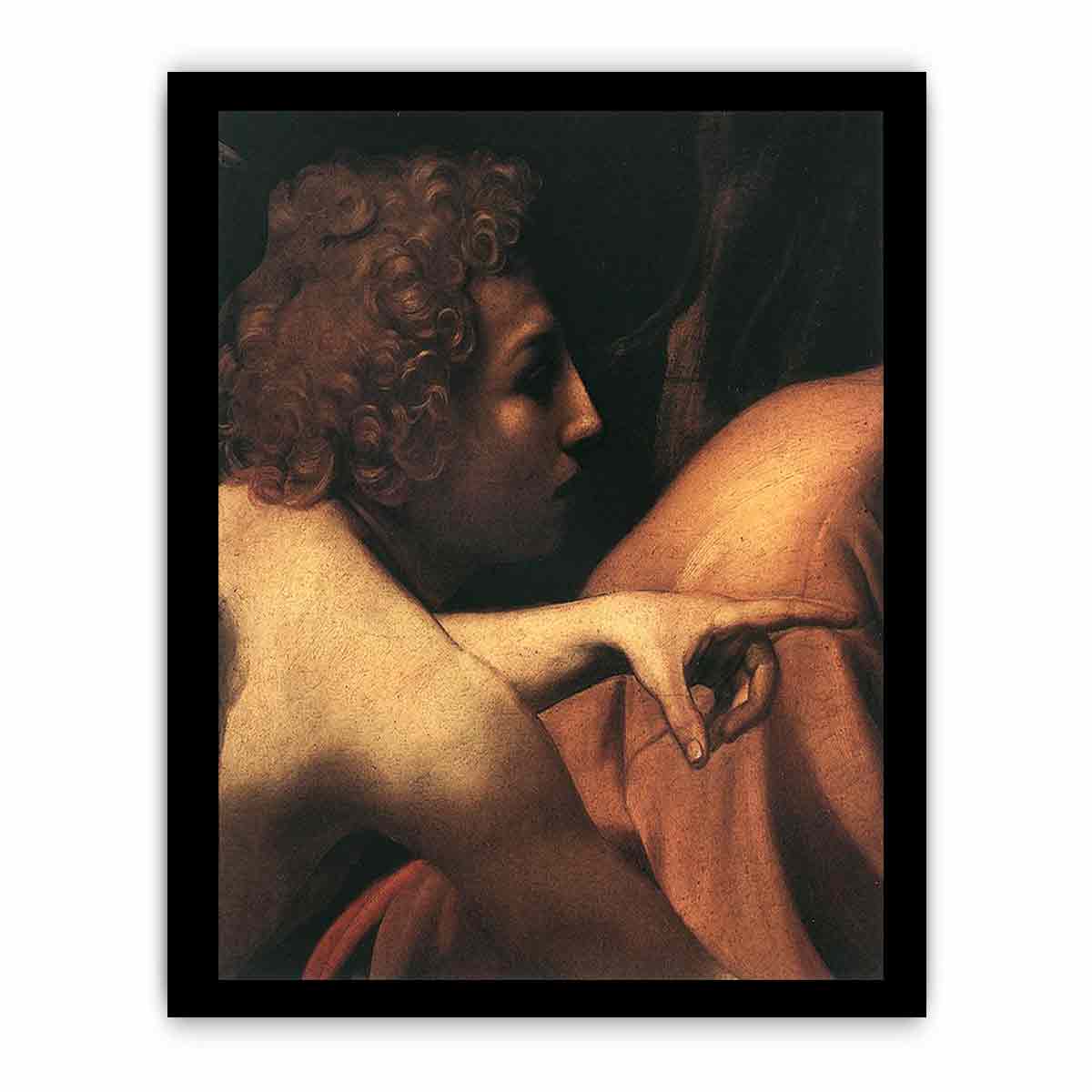 The Sacrifice of Isaac (detail) By Caravaggio