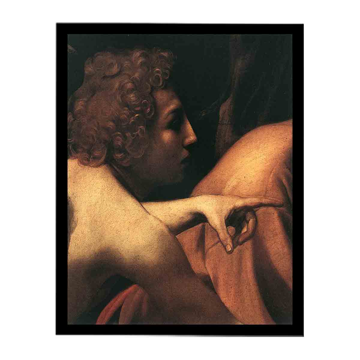 The Sacrifice of Isaac (detail) By Caravaggio