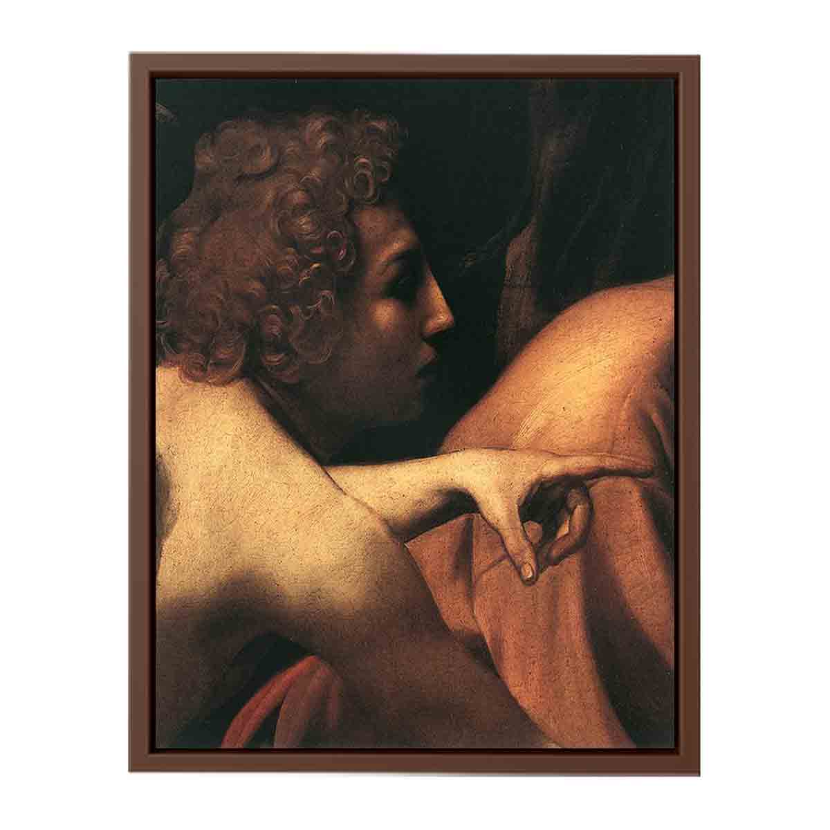The Sacrifice of Isaac (detail) By Caravaggio