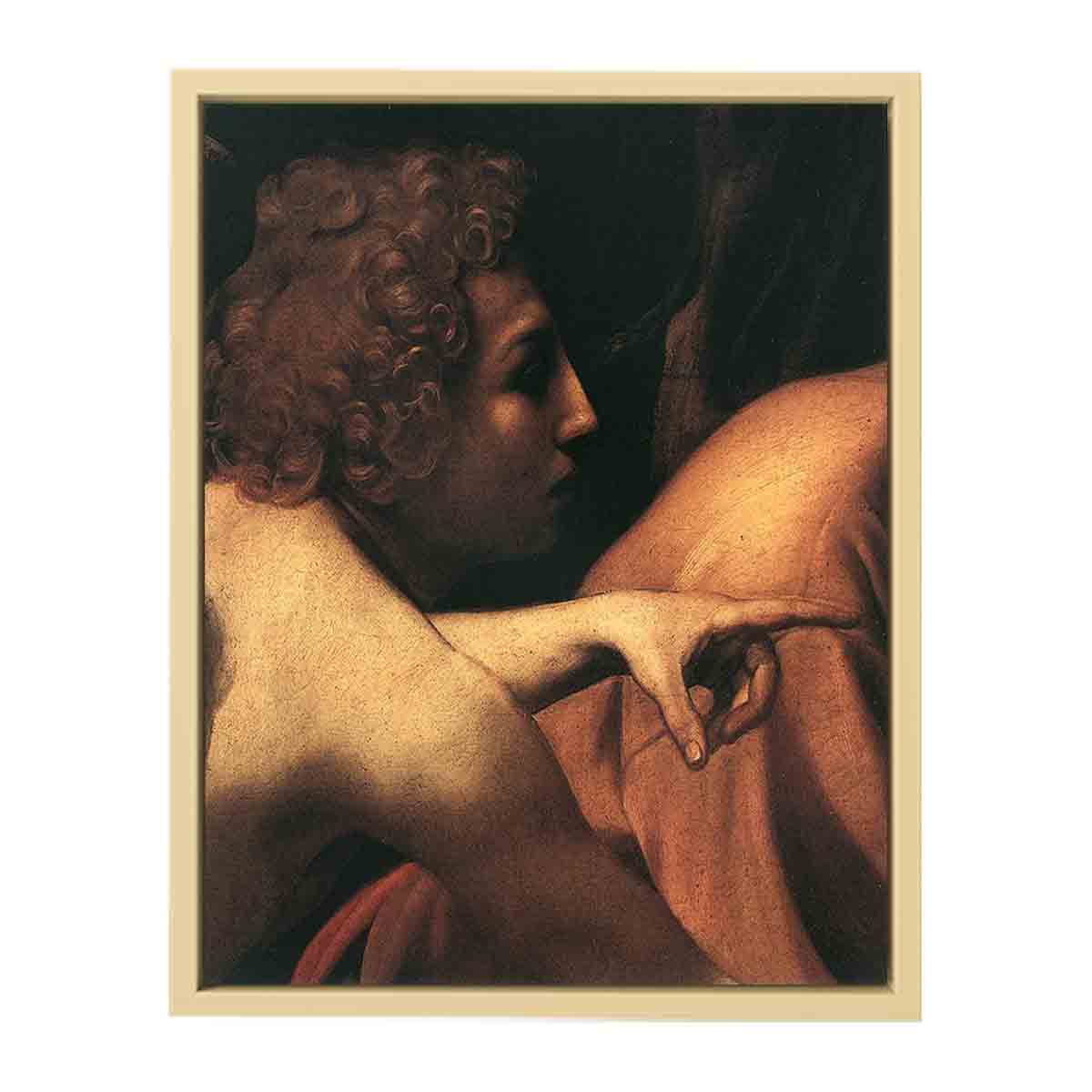 The Sacrifice of Isaac (detail) By Caravaggio