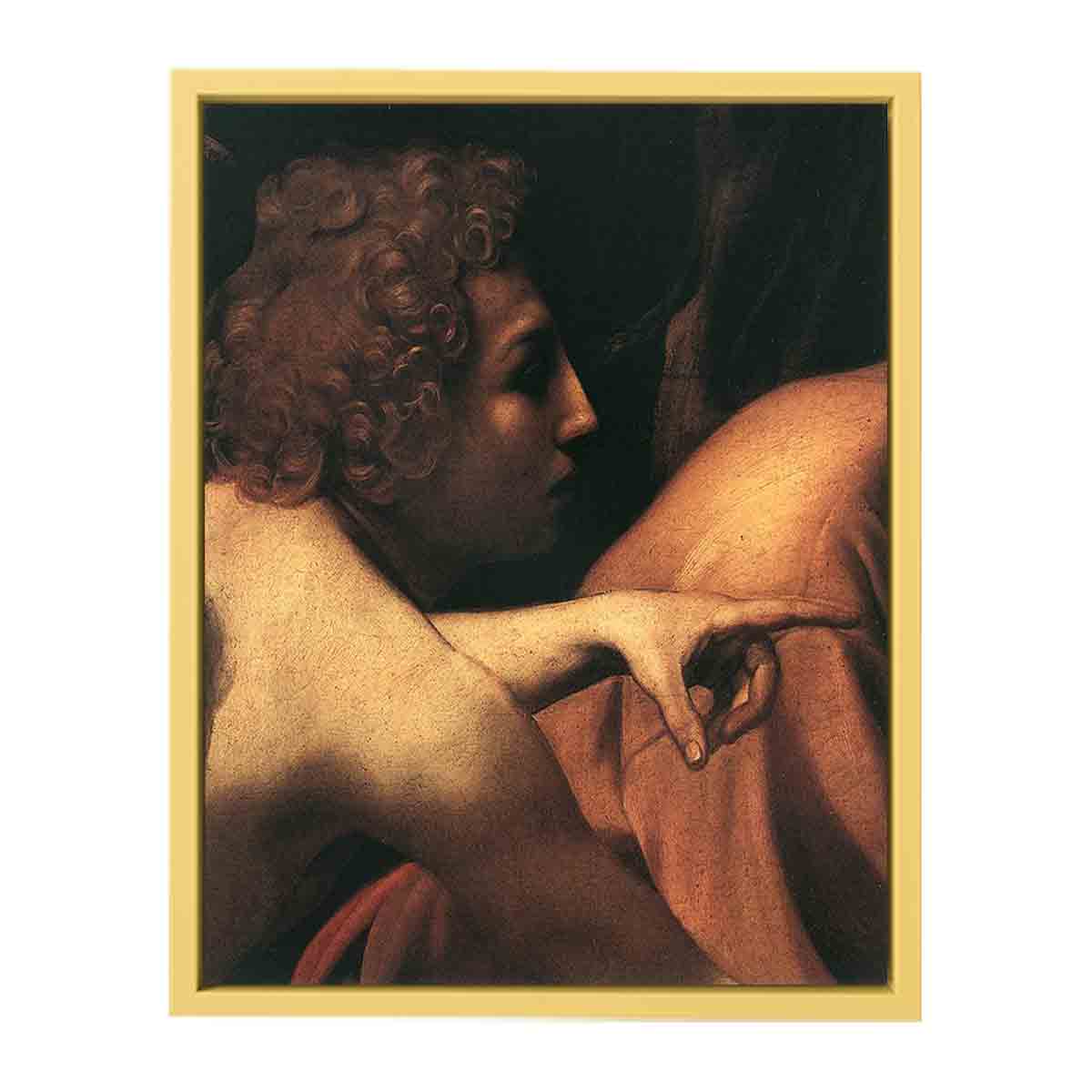 The Sacrifice of Isaac (detail) By Caravaggio