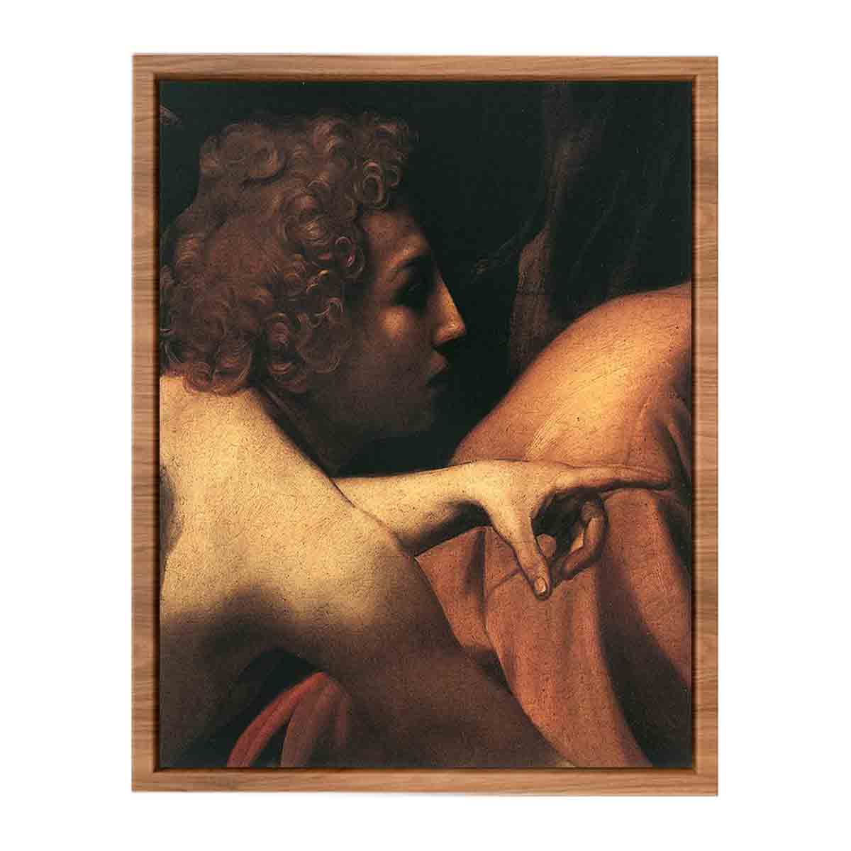 The Sacrifice of Isaac (detail) By Caravaggio
