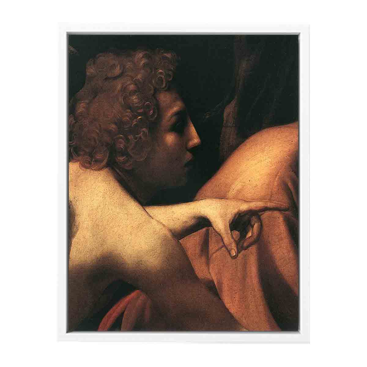 The Sacrifice of Isaac (detail) By Caravaggio