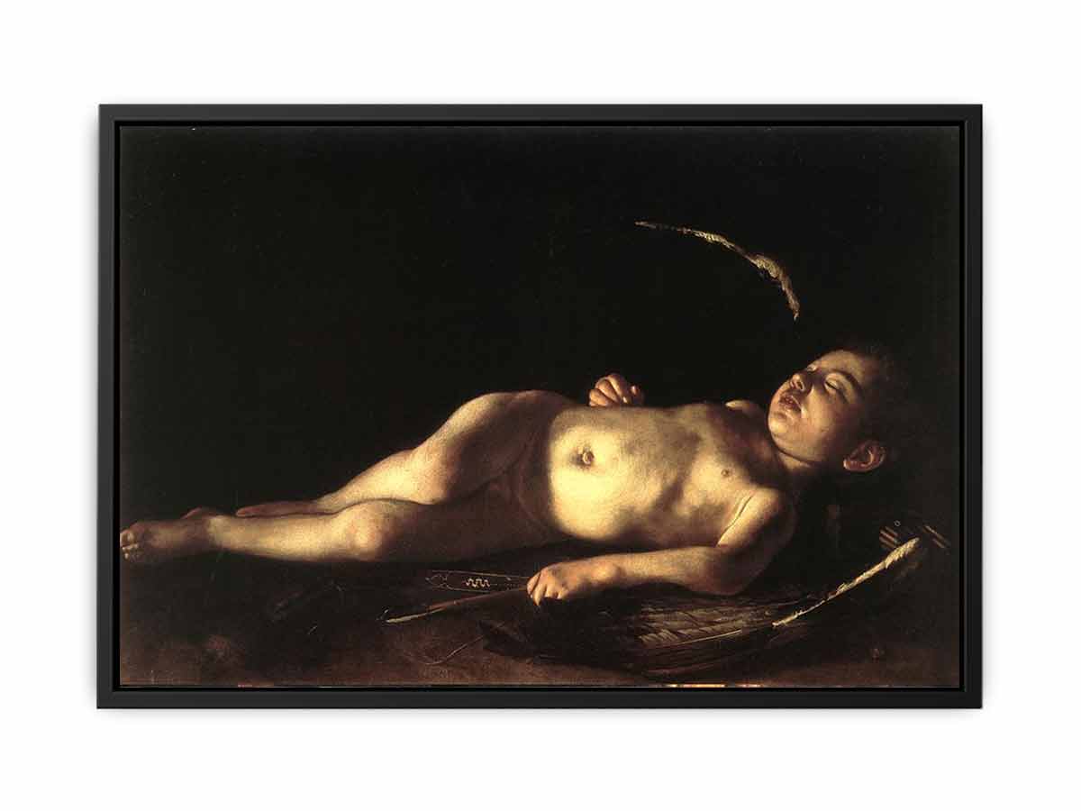 Sleeping Cupid By Caravaggio