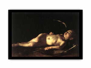 Sleeping Cupid By Caravaggio