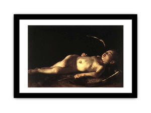 Sleeping Cupid By Caravaggio