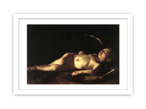 Sleeping Cupid By Caravaggio