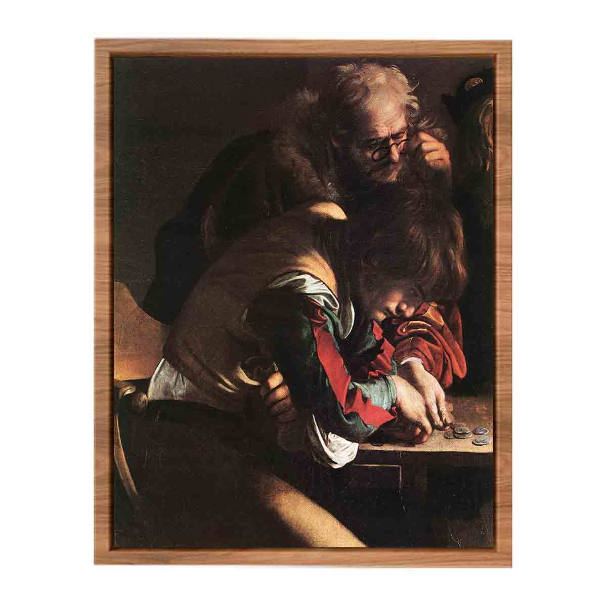 The Calling of Saint Matthew (detail) By Caravaggio