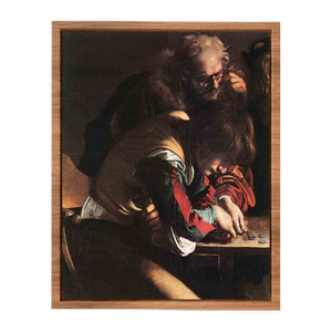 The Calling of Saint Matthew (detail) By Caravaggio