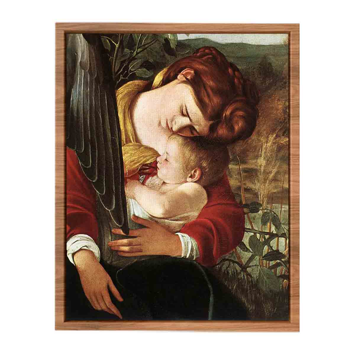 Rest on Flight to Egypt (detail) By Caravaggio