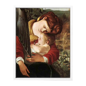 Rest on Flight to Egypt (detail) By Caravaggio