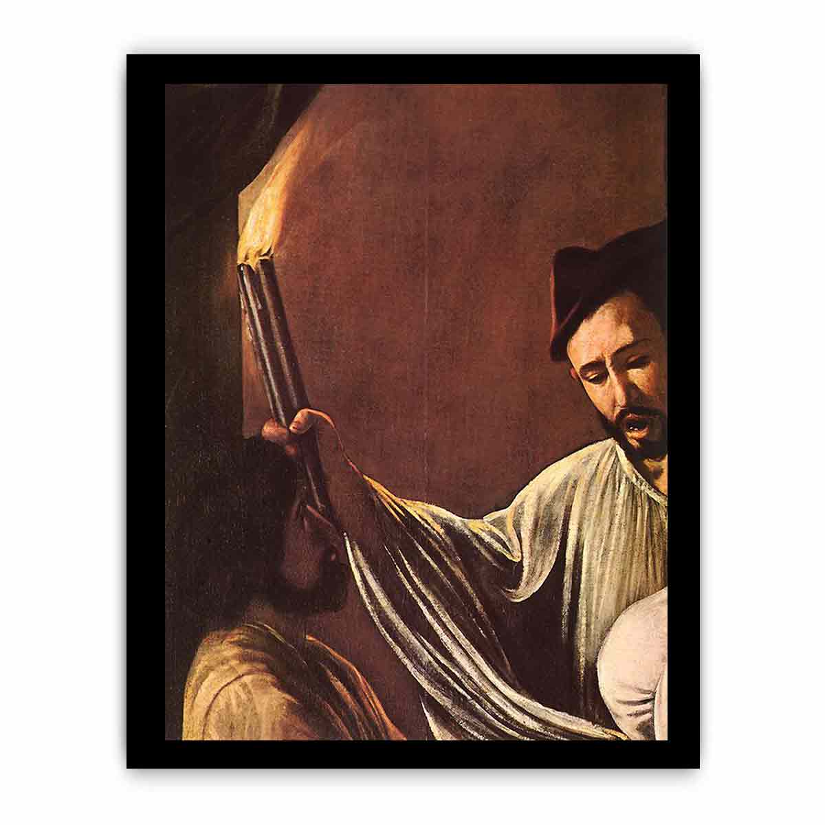 The Seven Acts of Mercy (detail) By Caravaggio