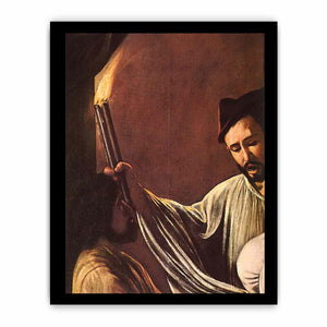 The Seven Acts of Mercy (detail) By Caravaggio