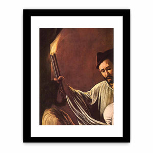 The Seven Acts of Mercy (detail) By Caravaggio