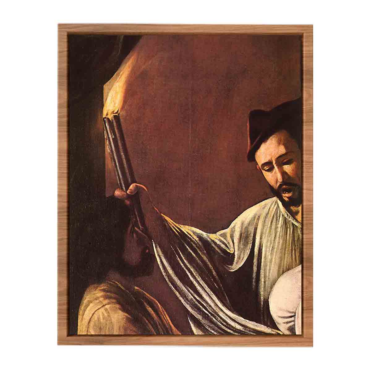 The Seven Acts of Mercy (detail) By Caravaggio
