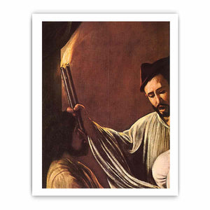 The Seven Acts of Mercy (detail) By Caravaggio