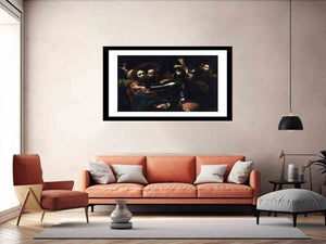 Caravaggio - The Taking of Christ (right colors and contrast - official image).