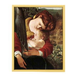 Rest on Flight to Egypt (detail) By Caravaggio