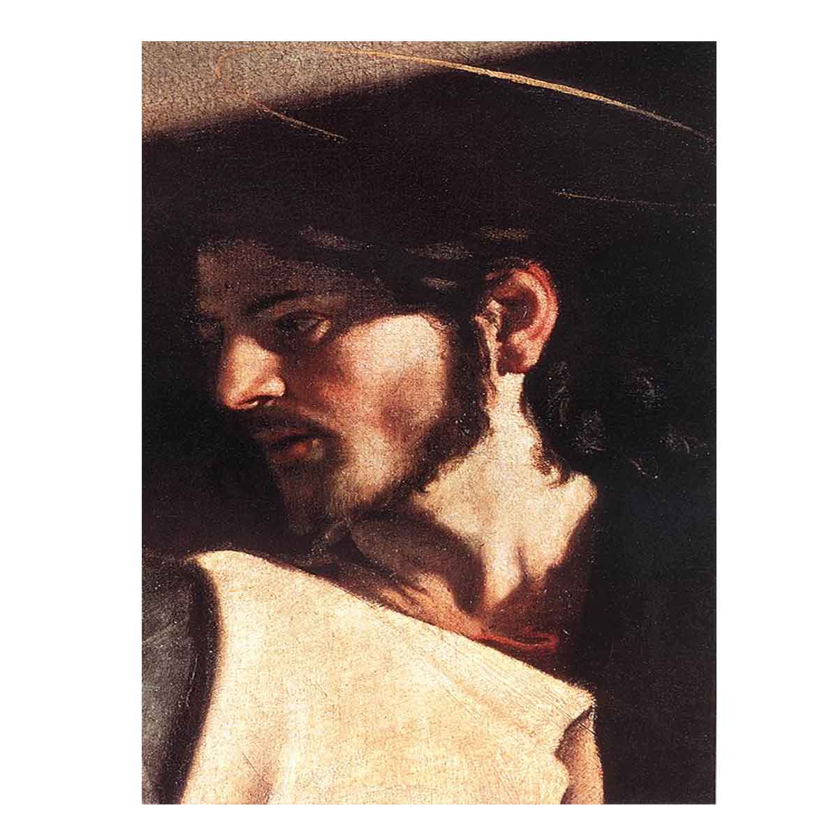 The Calling of Saint Matthew (detail) By Caravaggio