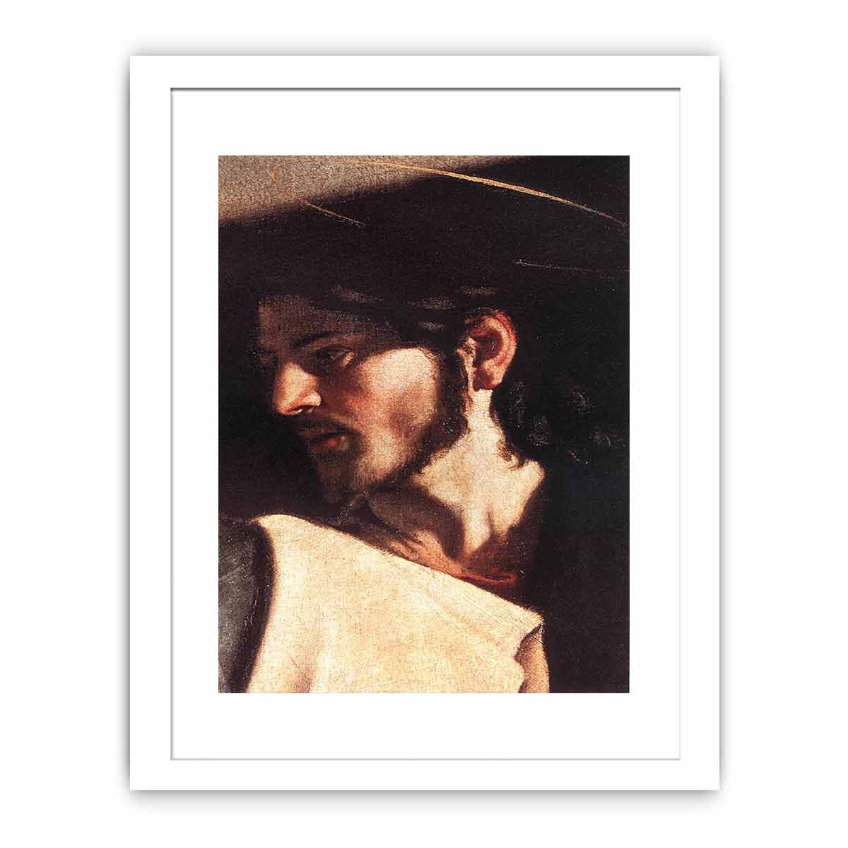 The Calling of Saint Matthew (detail) By Caravaggio