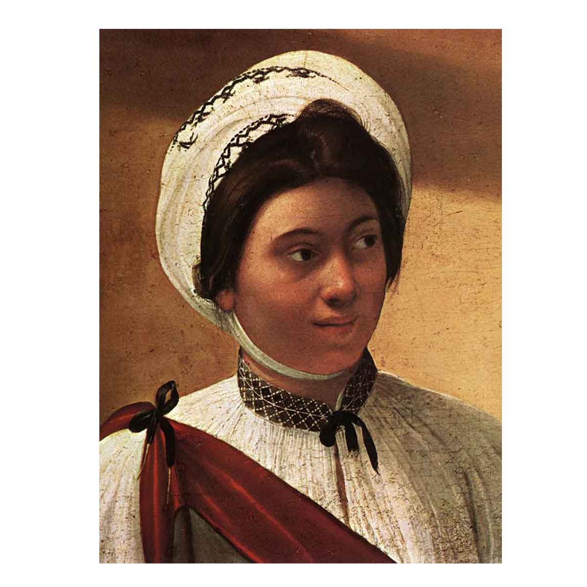 The Fortune Teller (detail) By Caravaggio