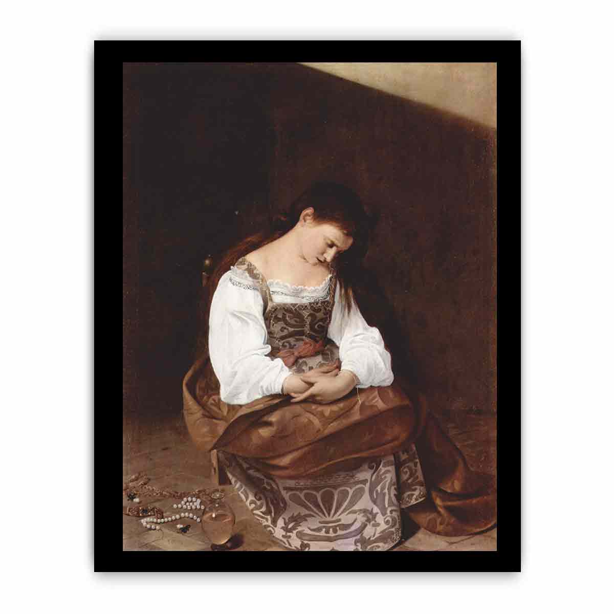 Maria Magdalena By Caravaggio