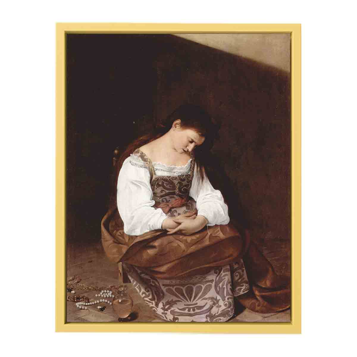 Maria Magdalena By Caravaggio
