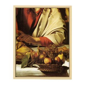 Supper at Emmaus (detail) By Caravaggio