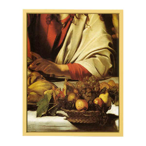 Supper at Emmaus (detail) By Caravaggio