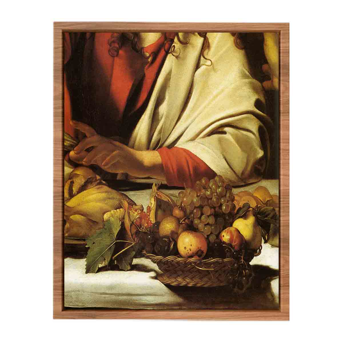 Supper at Emmaus (detail) By Caravaggio