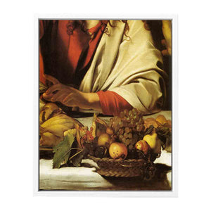 Supper at Emmaus (detail) By Caravaggio