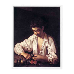 Boy Peeling Fruit Edit this at Wikidata By Caravaggio