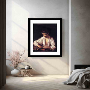Boy Peeling Fruit Edit this at Wikidata By Caravaggio