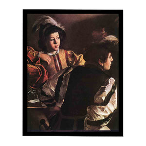 The Calling of Saint Matthew (detail) By Caravaggio
