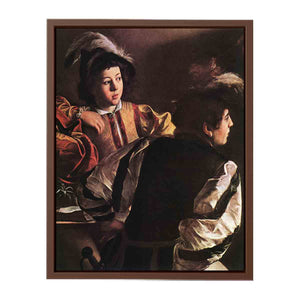 The Calling of Saint Matthew (detail) By Caravaggio