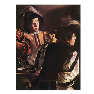 The Calling of Saint Matthew (detail) By Caravaggio
