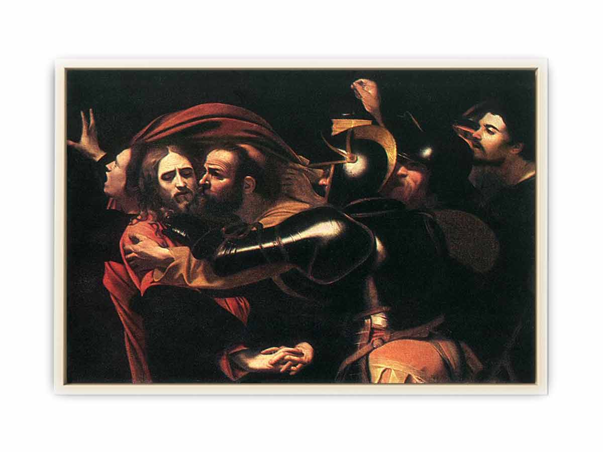 The Taking of Christ By Caravaggio