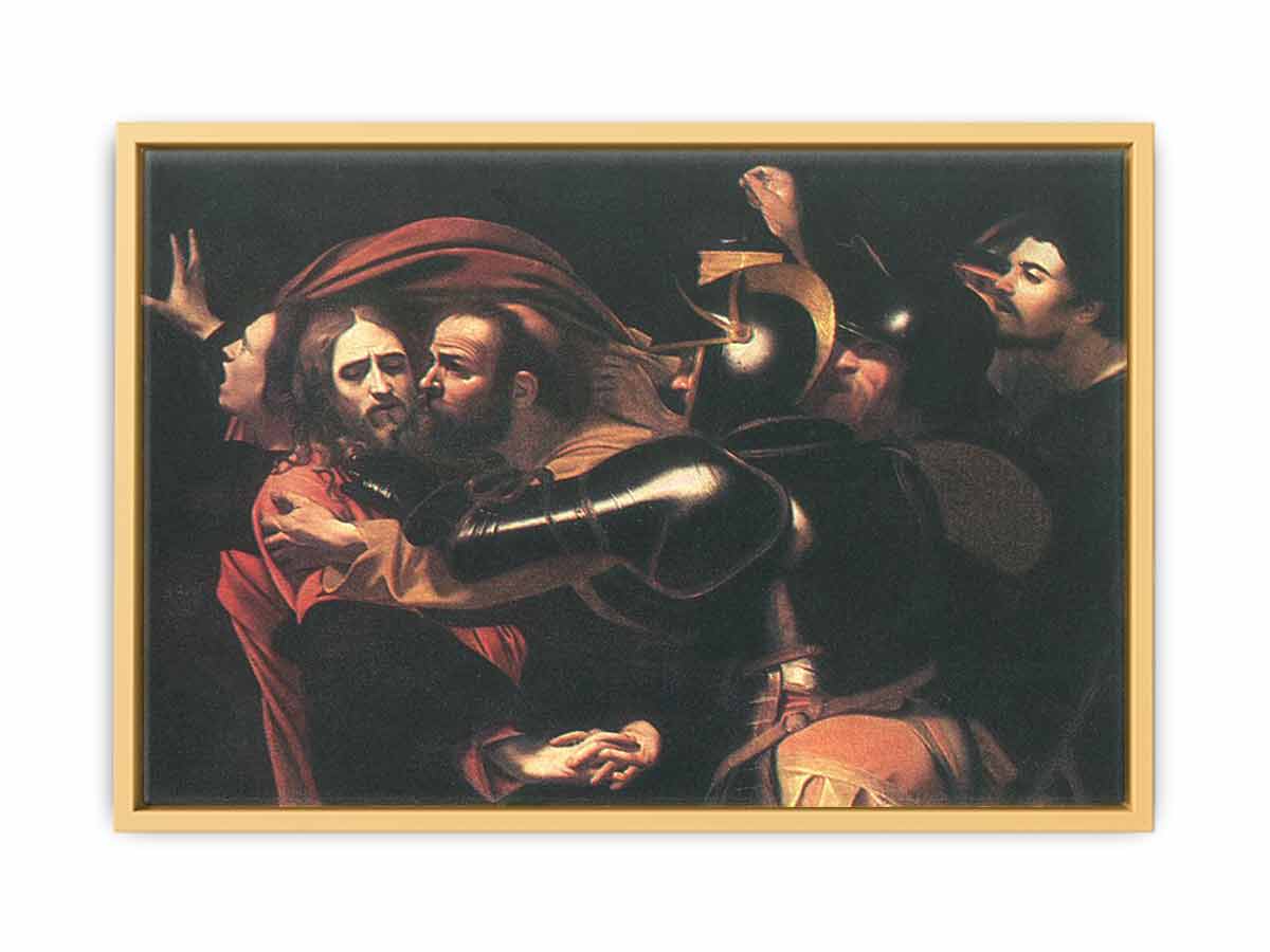 The Taking of Christ By Caravaggio